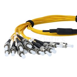 BlueOptics Fiber MPO/8xST Duplex Breakout Cable G.657.A1...