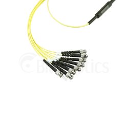 BlueOptics Fiber MPO/4xST Breakout Cable G.657.A1 Single-mode 0.5 Meter