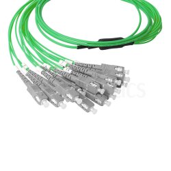 BlueOptics Fibra MTP/8xSC Duplex Cable de parcheo OM5