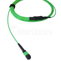 BlueOptics LWL MTP/8xST Duplex Breakout Kabel OM5