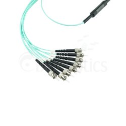 BlueOptics Fiber MTP/4xST Breakout Cable OM3