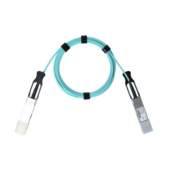 BlueOptics Aktives Optisches Kabel QSFP-DD 200GBASE-SR4 3 Meter