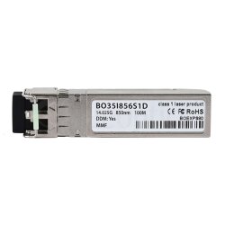 Compatible ADVA 1061701135-01 BlueOptics BO35I856S1D SFP+ Transceiver, LC-Duplex, 16GBASE-SW, Fibre Channel, Multi-mode Fiber, 850nm, 100M