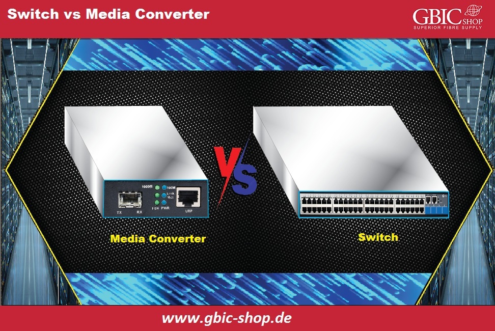 Switch vs. Media Converter