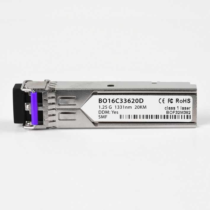 BlueOptics© SFP 1000BASE-CWDM, 1270nm to 1610nm, 20KM, Optical Fiber Transceiver